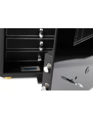 Сейф Salvadore для підзаводу 6 годинників Mini Black Safe
