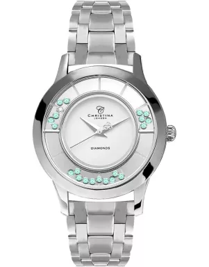 Годинник CHRISTINA 334SBL-20turquoisetopaz