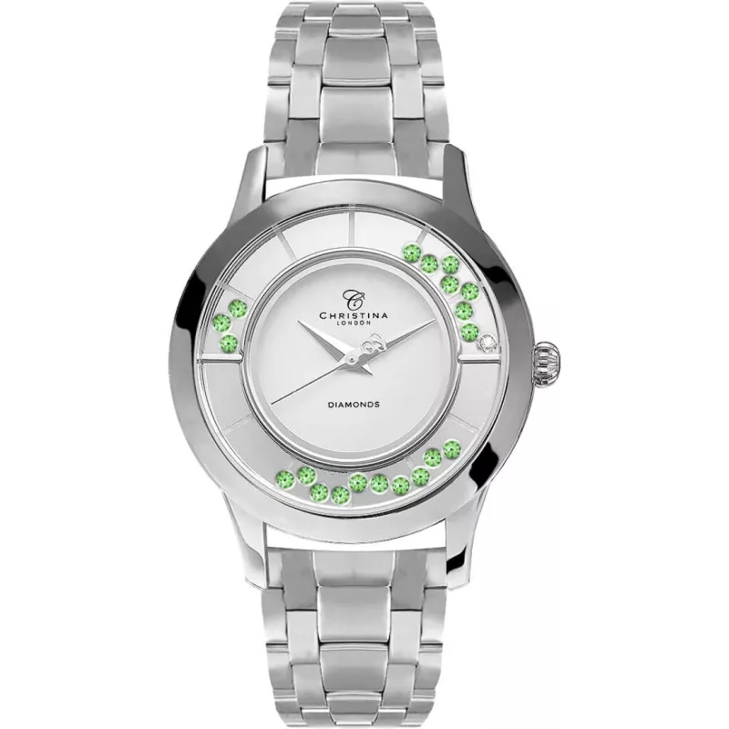 Годинник CHRISTINA 334SBL-20greenemerald