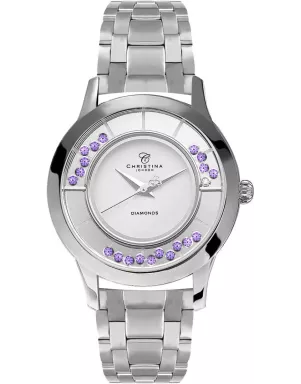 Годинник CHRISTINA 334SBL-20amethyst