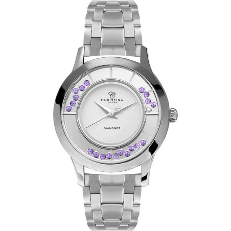 Годинник CHRISTINA 334SBL-20amethyst