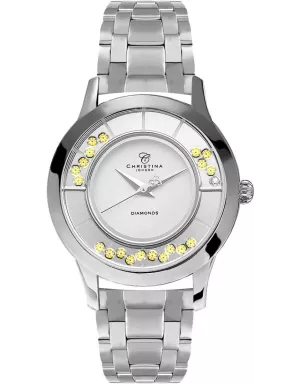 Годинник CHRISTINA 334SBL-20yellowsapphire