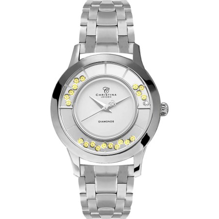 Годинник CHRISTINA 334SBL-20yellowsapphire