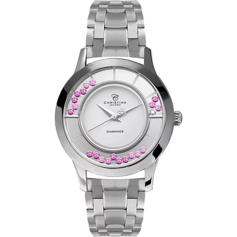 Годинник CHRISTINA 334SBL-20pinksapphire