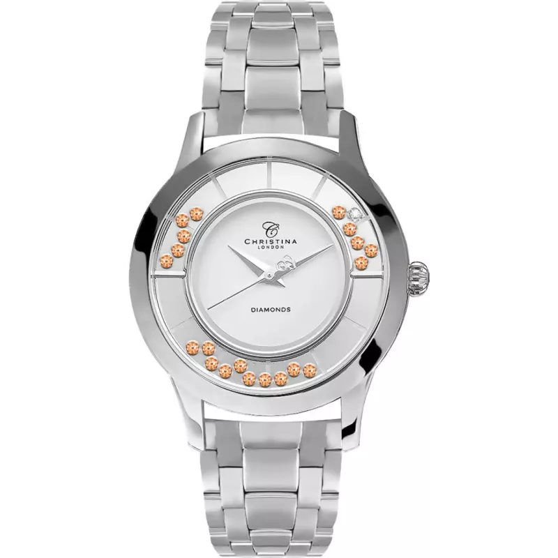 Годинник CHRISTINA 334SBL-20orangesapphire