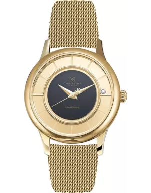 Годинник CHRISTINA 335GBL-MESH