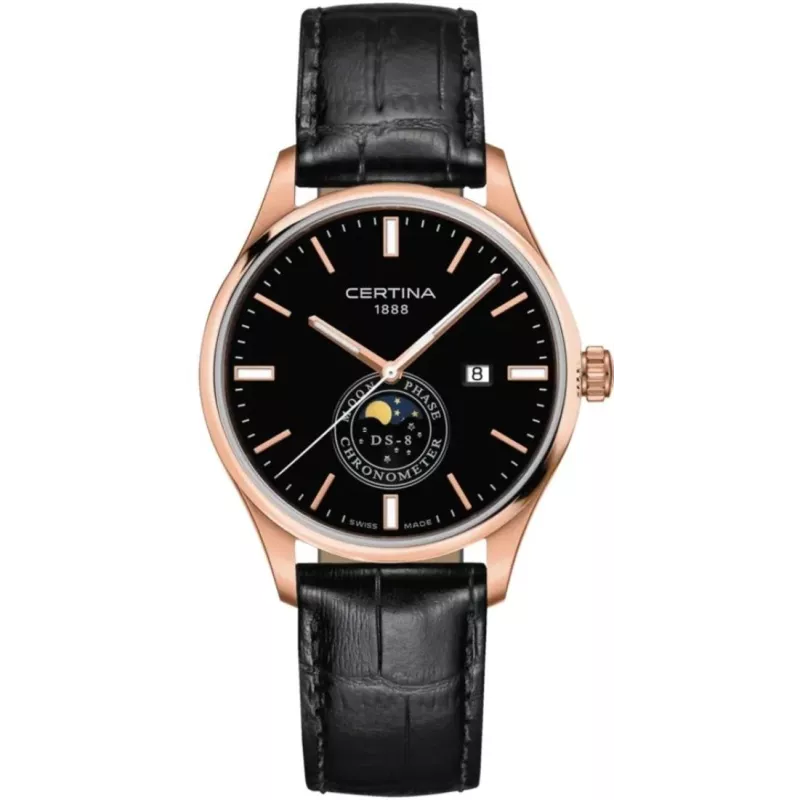 Годинник Certina DS-8 Moon Phase C033.457.36.051.00 Годинник Certina DS-8 Moon Phase C033.457.36.051.00