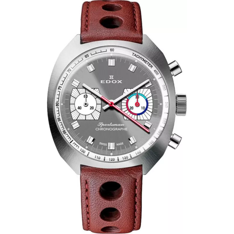 Годинник Edox Sportsman Chronographe Automatic 08202 3G GIN + браслет Годинник Edox Sportsman Chronographe Automatic 08202 3G GIN + браслет