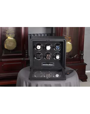 Скринька Salvadore для підзаводу 6 годинників V160 BL