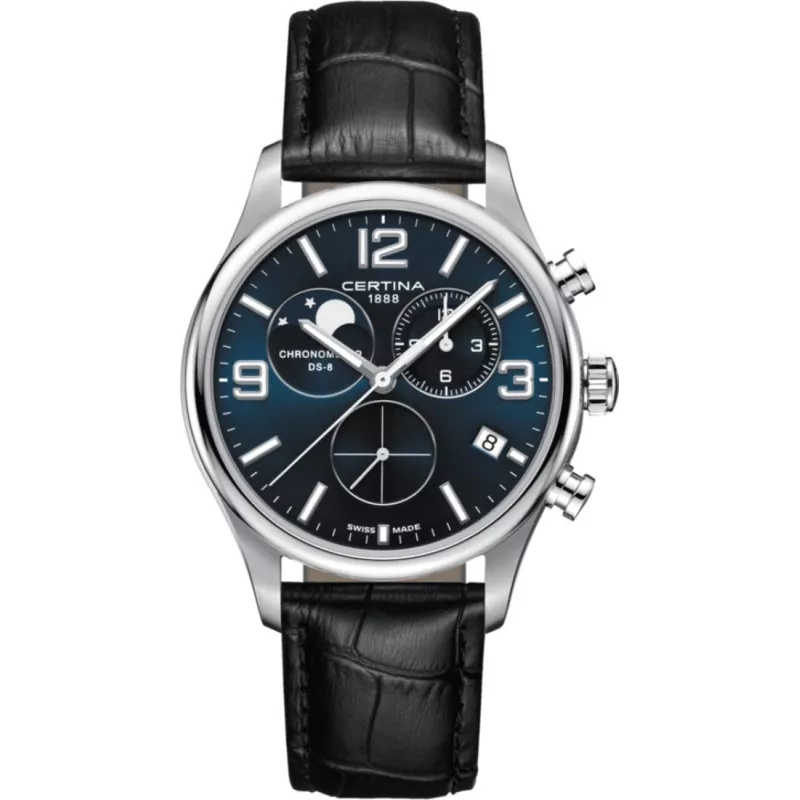 Годинник Certina DS-8 Moon Phase C033.460.16.047.00 Годинник Certina DS-8 Moon Phase C033.460.16.047.00