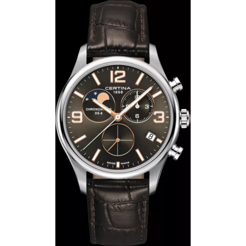Годинник Certina DS-8 Moon Phase C033.460.16.087.00 Годинник Certina DS-8 Moon Phase C033.460.16.087.00