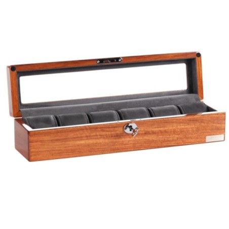 Скринька для годинників Salvadore 6W-SW-O-BL.LUX