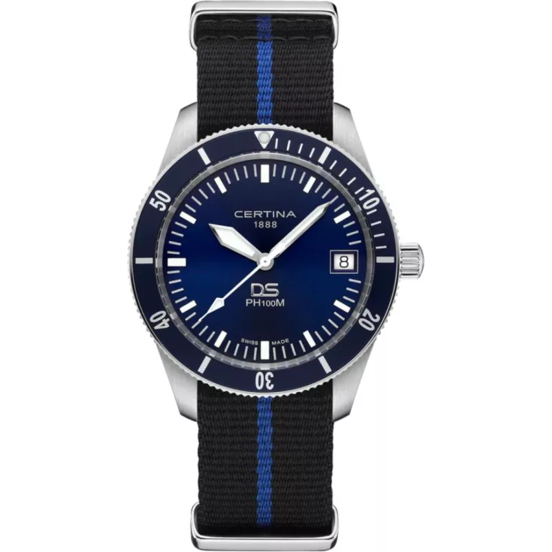 Годинник Certina DS PH100M Gent C044.410.18.040.00 Годинник Certina DS PH100M Gent C044.410.18.040.00