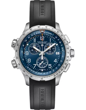Годинник Hamilton Khaki Aviation X-Wind GMT Chrono Quartz H77922341