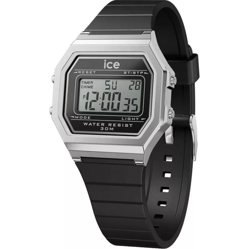 Часы Ice-Watch ICE digit retro Black Silver 022063