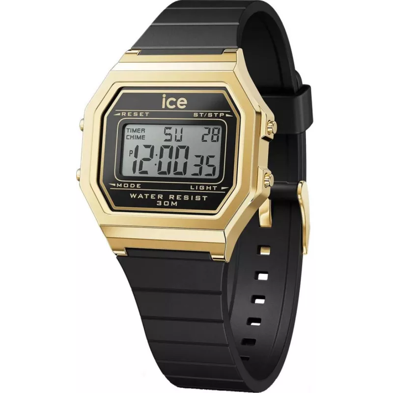 Годинник Ice-Watch ICE digit retro Black Gold 022064