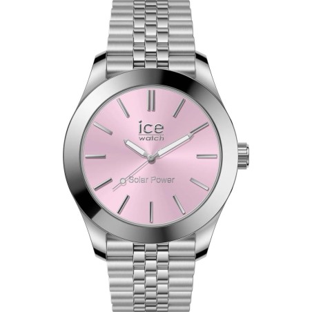 Годинник Ice-Watch ICE steel solar Silver Light Pink 023790