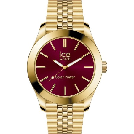 Годинник Ice-Watch ICE steel solar Gold Burgundy 023793