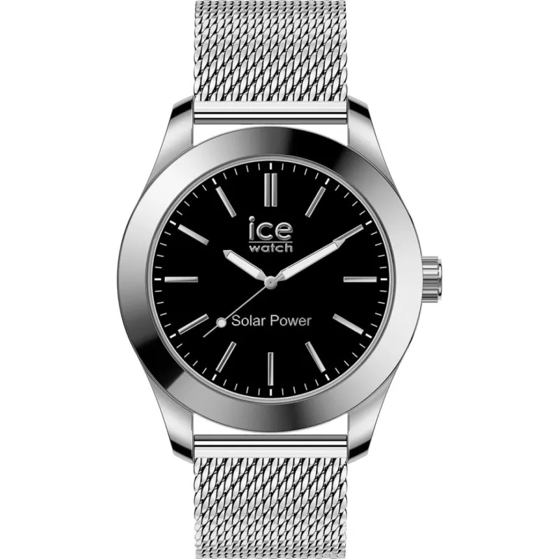 Годинник Ice-Watch ICE steel solar Silver Black 023795