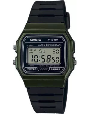 Годинник Casio TIMELESS COLLECTION F-91WM-3AEF