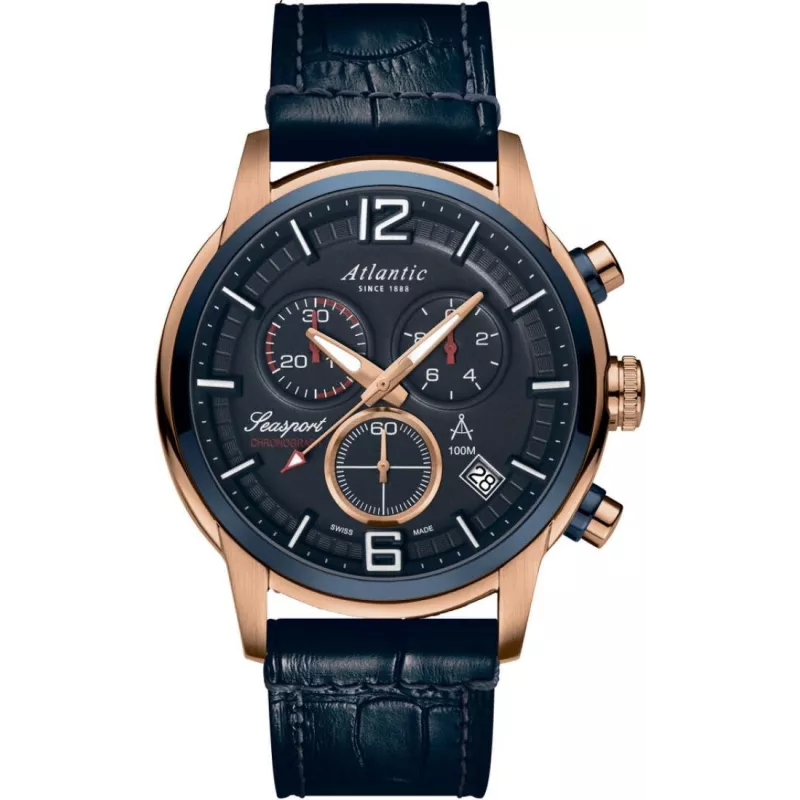 Годинник Atlantic Seasport Chronograph 87461.44.55