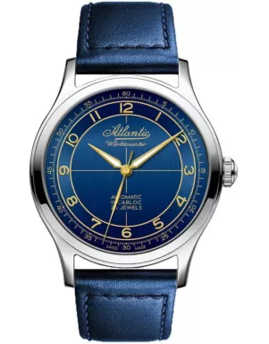 Годинник Atlantic Worldmaster Original 39mm Automatic 53780.41.53G