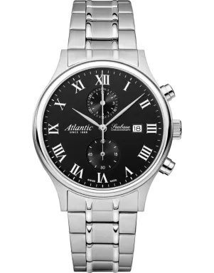 Годинник Atlantic Seabase Chronograph NM 64457.41.68
