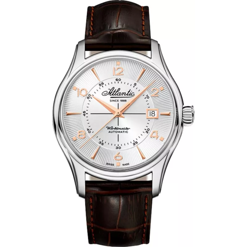 Годинник Atlantic Worldmaster 1888 Automatic 40mm 55750.41.25R