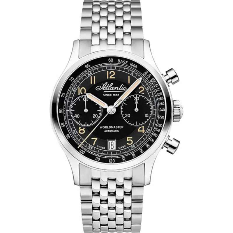 Часы Atlantic Worldmaster Bicompax 52857.41.63