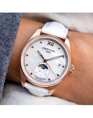Часы Certina DS-8 Lady Moon Phase C033.257.36.118.00