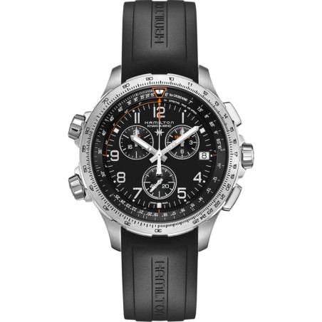 Годинник Hamilton Khaki Aviation X-Wind GMT Chrono Quartz H77912335