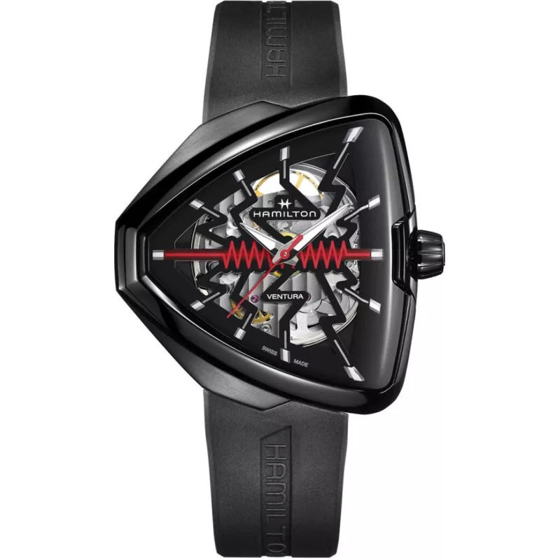 Годинник Hamilton Ventura Elvis80 Skeleton Auto H24535331