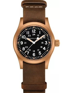 Годинник Hamilton Khaki Field Mechanical Bronze H69459530