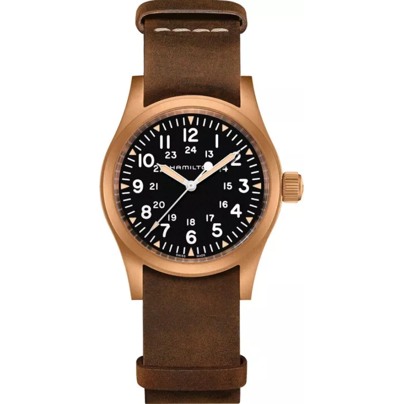 Годинник Hamilton Khaki Field Mechanical Bronze H69459530