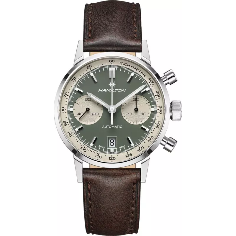 Годинник Hamilton American Classic Intra-Matic Auto Chrono 40mm H38416560