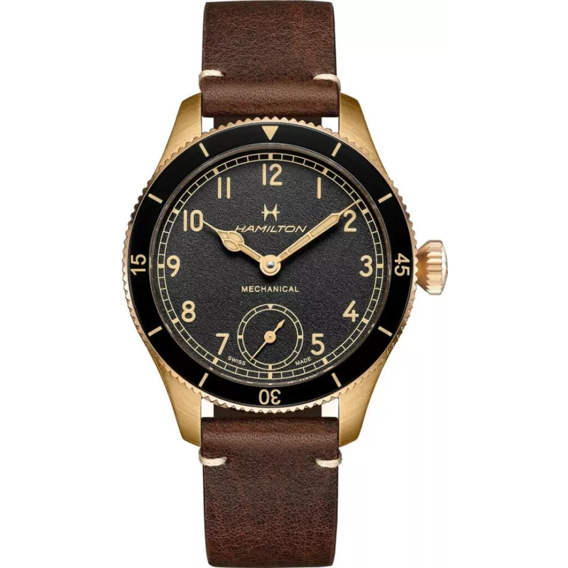 Годинник Hamilton Khaki Aviation Pilot Pioneer Bronze H76709530
