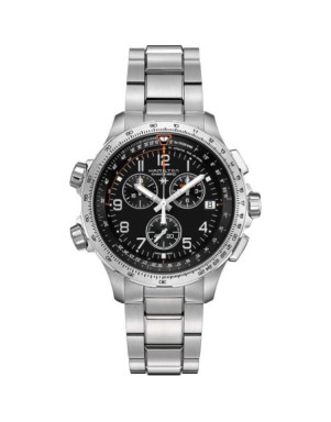 Годинник Hamilton Khaki Aviation X-Wind GMT Chrono Quartz H77912135