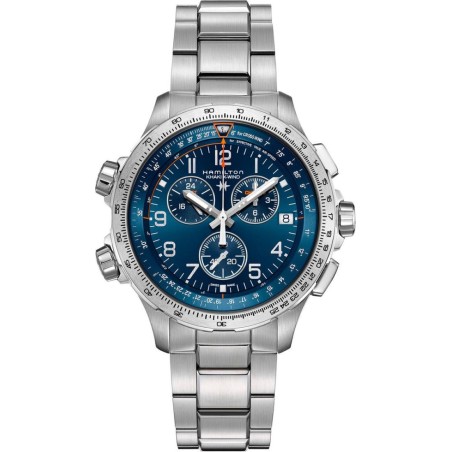 Годинник Hamilton Khaki Aviation X-Wind GMT Chrono Quartz H77922141