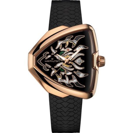 Годинник Hamilton Ventura Elvis80 Skeleton Auto H24525332