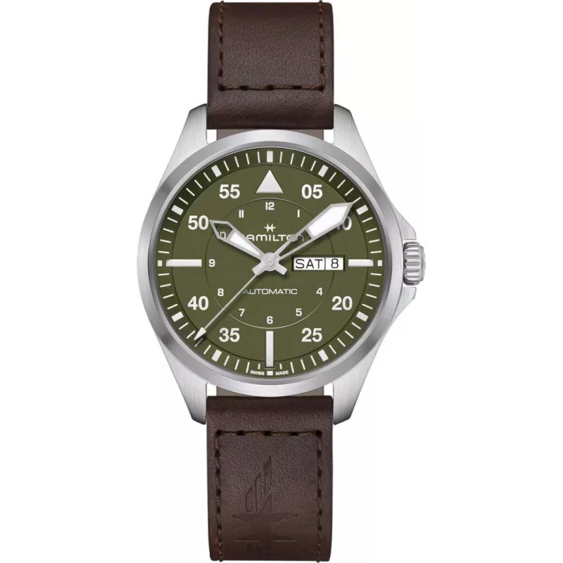 Годинник Hamilton Khaki Aviation Pilot Day Date Auto H64635560