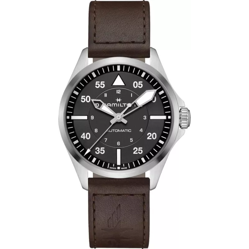 Годинник Hamilton Khaki Aviation Pilot Auto 39mm H76305530