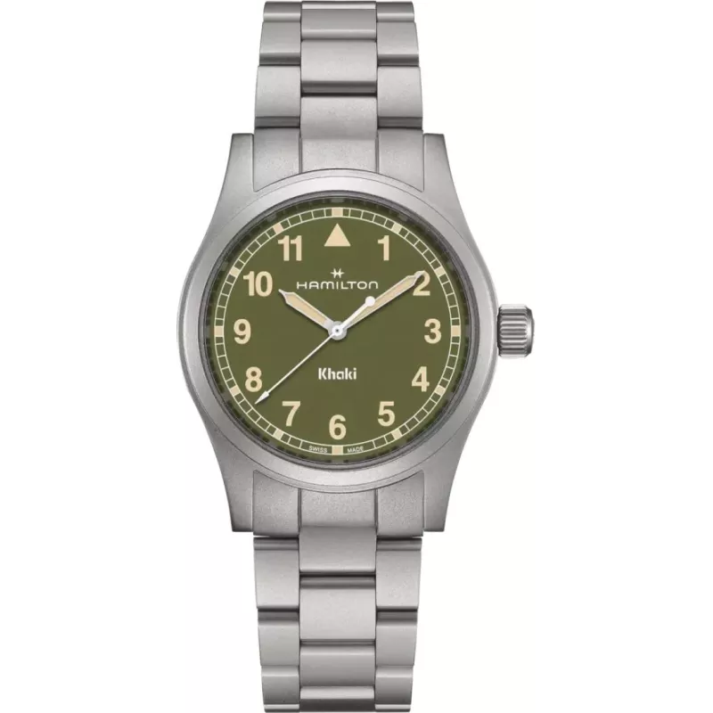 Годинник Hamilton Khaki Field Quartz 38mm H69401160