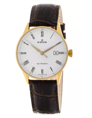 Edox Les Vauberts 3-Hands Date 70172 37JA AR