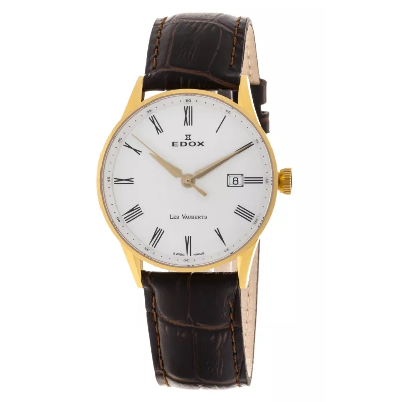 Edox Les Vauberts 3-Hands Date 70172 37JA AR Edox Les Vauberts 3-Hands Date 70172 37JA AR