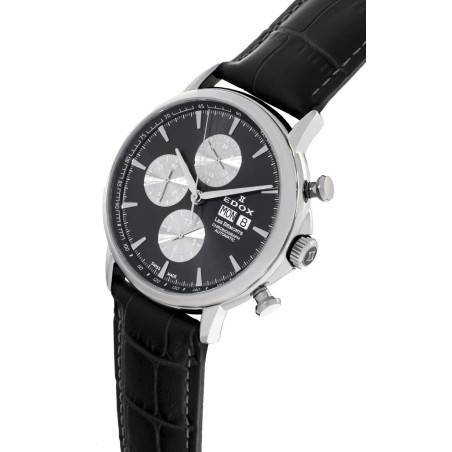 Edox Les Bemonts Chronograph Automatic 01120 3 GIN