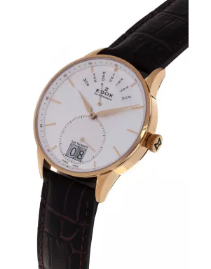 Edox Les Vauberts Day Retrograd 34005 37JA AID