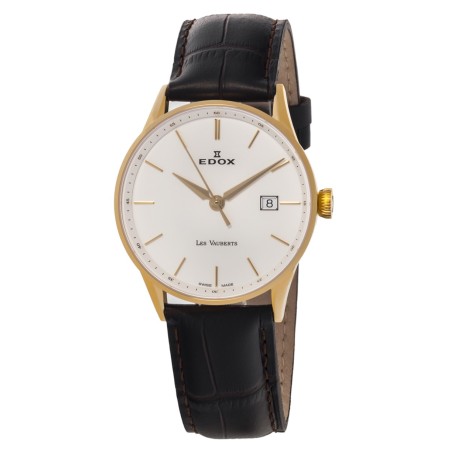 Edox Les Vauberts 3-Hands Date 70172 37JA AID