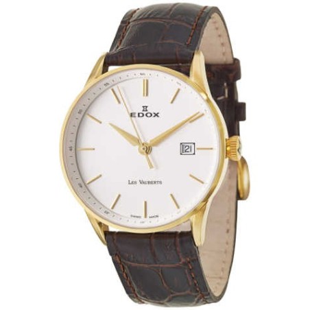 Edox Les Vauberts 3-Hands Date 70172 37JA AID