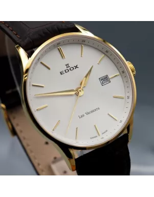 Edox Les Vauberts 3-Hands Date 70172 37JA AID
