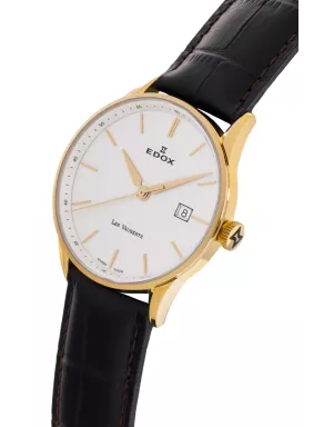 Edox Les Vauberts 3-Hands Date 70172 37JA AID
